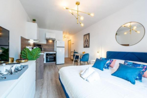 Proche Technopole: lit double - fibre - lave-linge